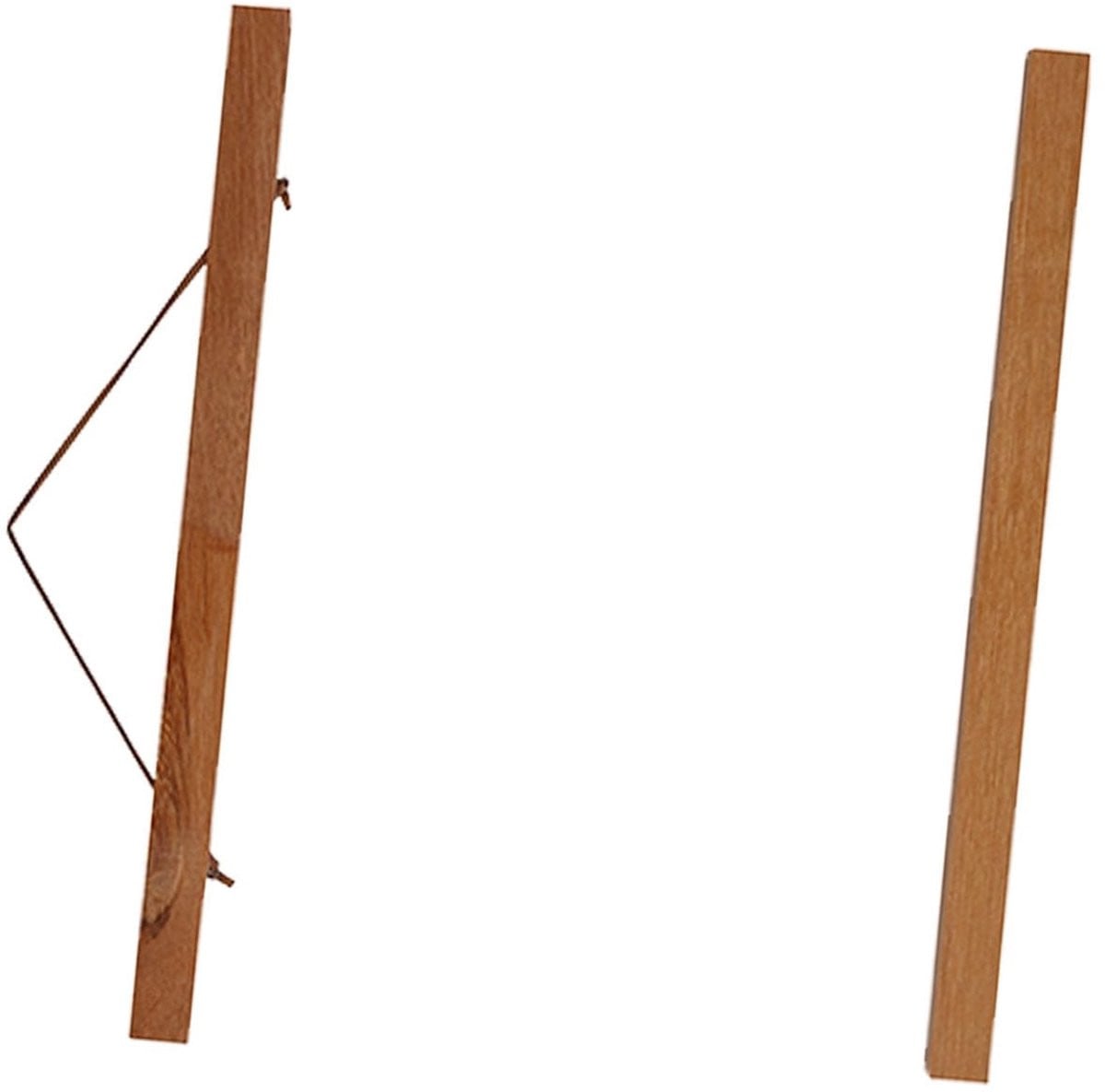 Dailygoods Posterhanger 40 cm met Magnetisch Systeem en Houten Stroken