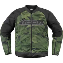 Icon Overlord3 Mesh Camo Motorrad Textiljacke M