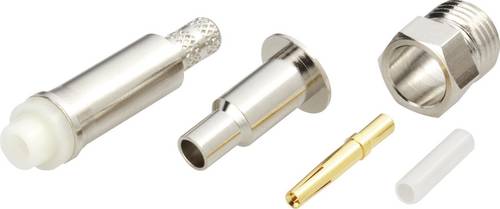 Amphenol FME6121E1-ND3G-5-50 FME6121E1-ND3G-5-50 FME-Steckverbinder Buchse, gerade 50Ω 1St.