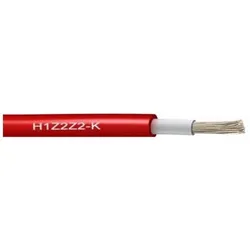 NEUT Solarkabel H1Z2Z2-K 1x6 RG100m rot erdverlegbar EN50618
