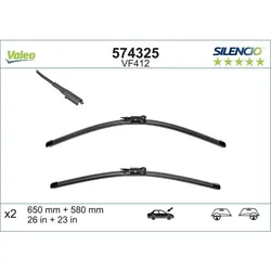 Scheibenwischer VALEO 574325 für Mercedes-Benz A