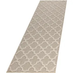 Outdoorteppich IMST, im Skandi-Stil, Beige, 80 x 250 cm