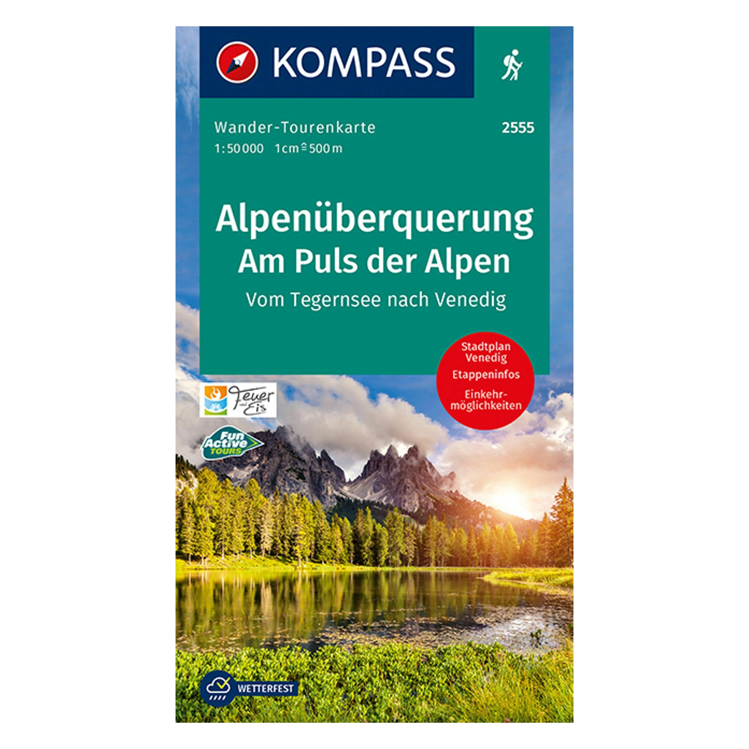 Kompass Karten Kompass Wander-Tourenk.Alpenüberquerung (43070670)