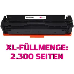 XL-Toner kompatibel zu HP 201X/ CF403X magenta