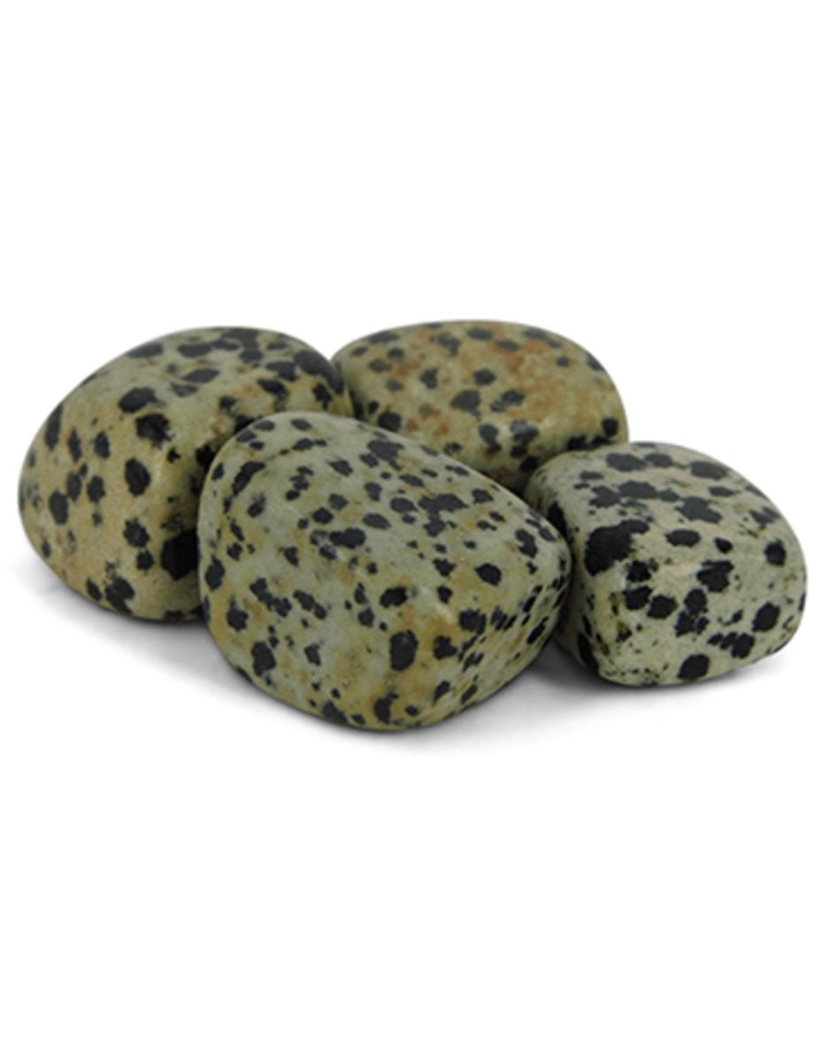 Jaspis dalmatiër trommelstenen 100 g