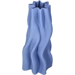 Vase BLUE (LBH 14x15x28 cm) - blau - LBH 14x15x28 cm