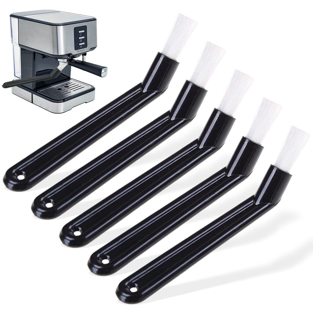 Selius 5 stuks koffiereinigingsborstels voor espressomachines en groepskoppen