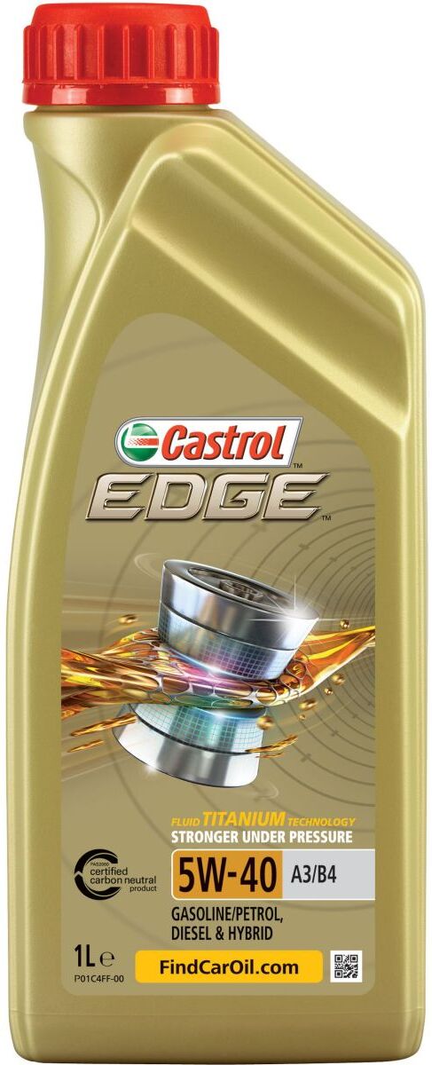 Motoröl CASTROL 15F718 Edge 5W40 4L