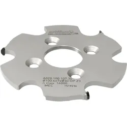 Diamant (PKD) Nutfräser für Lamello P-System 100,4x7x30mm Z3 4/M6/48 CNC