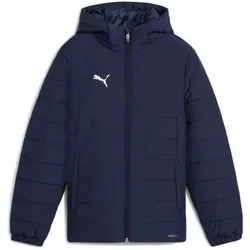 PUMA teamADDITIONS Steppjacke mit Kapuze Kinder 06 - PUMA navy-PUMA silver 152