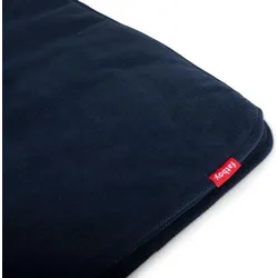 Sumo Cord Sitzbezug mit Rückenlehne, marineblau, recycelt