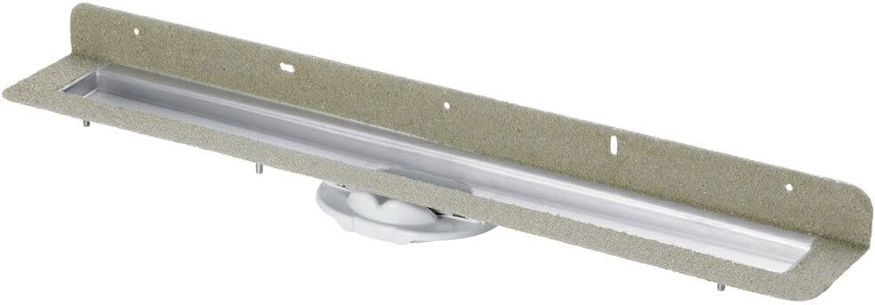 Viega X1 Advantix Grundkörper für Advantix-Duschrinne Wand 75 cm, Duschabläufe, 737016, - L: 75 cm
