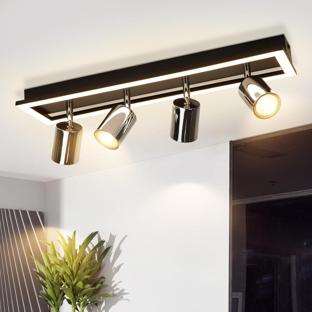 Metro Spotlight Stainless Steel 15 cm H x 52 cm W x 13 cm D