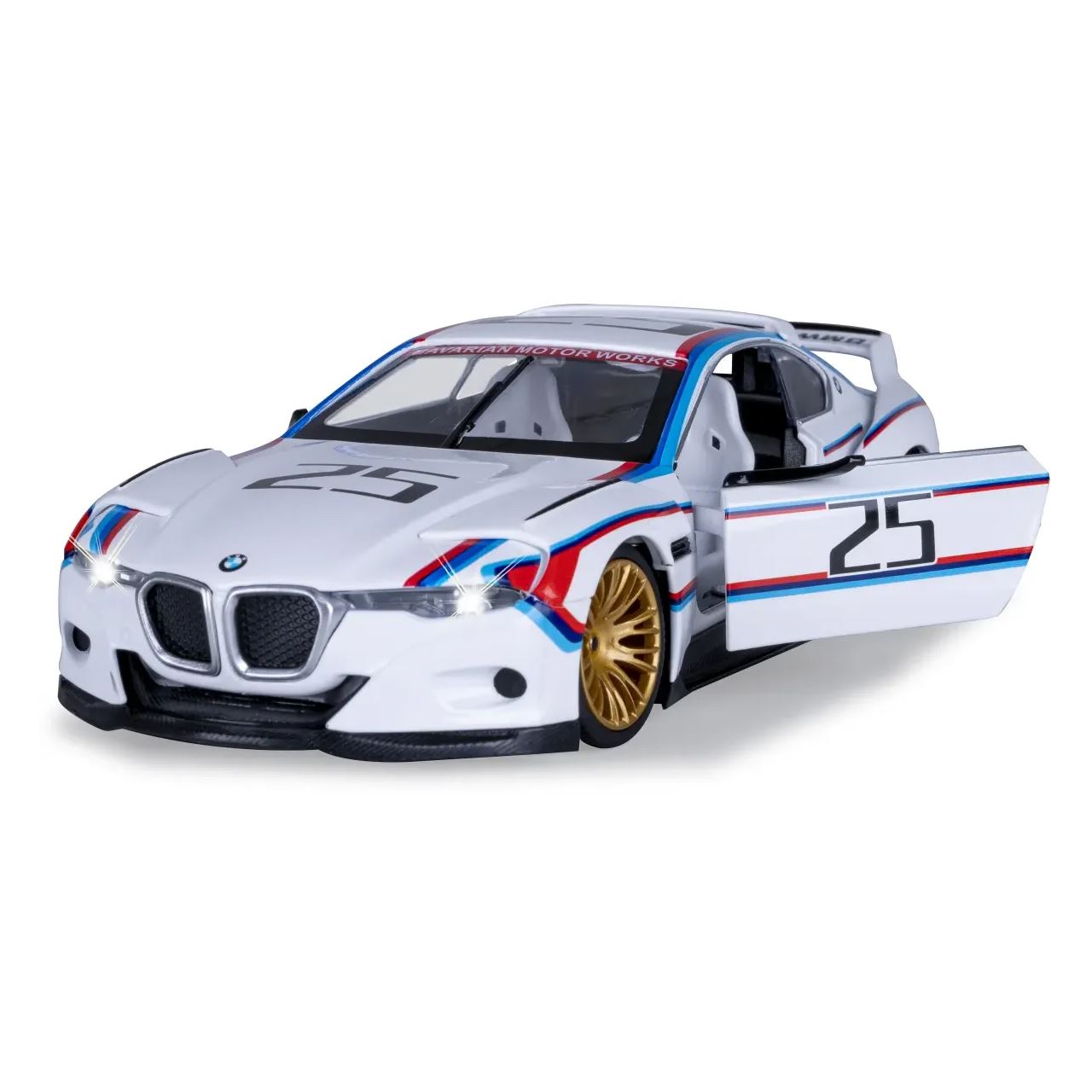 Jamara BMW 3.0 CSL 1:24 weiß 3+