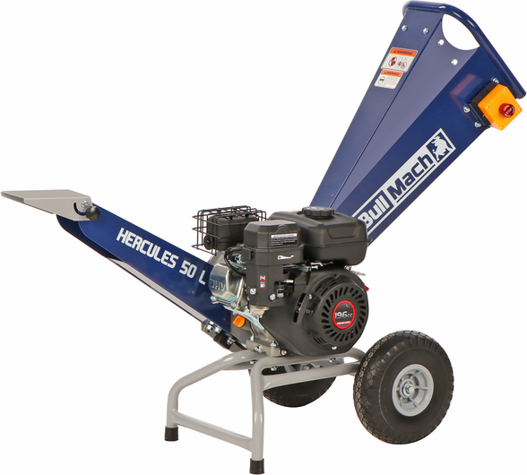 BullMach Hercules 50 L - Biotrituratore a scoppio - Motore Loncin H200 196cc