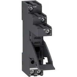 Schneider Electric RGZE1S35M Sockel für RXG1, getrennte Kontakt-Anordnung, 10 A, 250 V, Schraubklemme, Bügel
