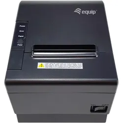 equip Thermodrucker (USB, USB 2.0), Belegdrucker, Schwarz