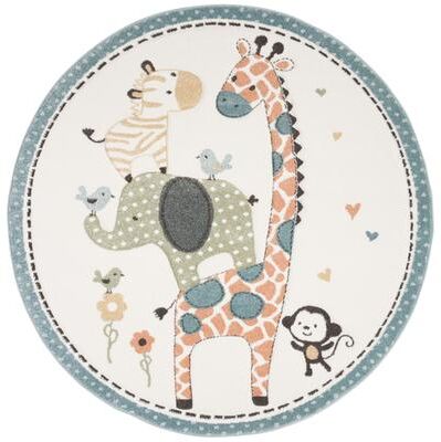 SAFAVIEH Carousel Kids Brandusa Animal Rug
