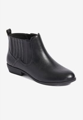 Women's The Jae Bootie by Comfortview in Black (Size 7 M)