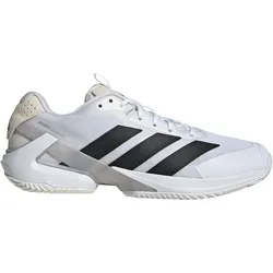 adidas Adizero Ubersonic 5 Sandplatz Tennisschuhe Herren IH2563 - cloud white/core black/grey two 46 2/3