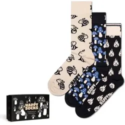 Happy socks 3P Monochrome Magic Socks Gift Set Mixed Baumwolle Gr 36/40