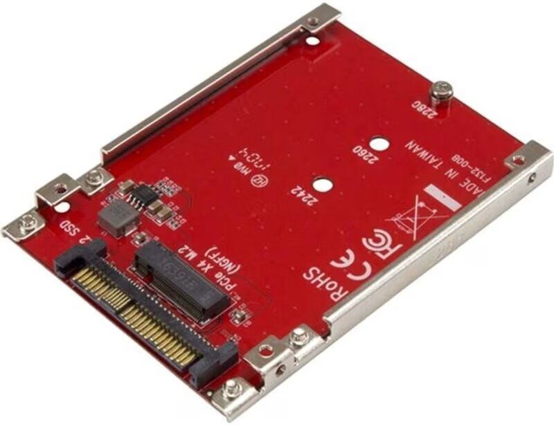 Startechcom Conversor Pci Express A M2 U2m2e125 Talla Única Unisex