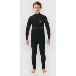 Rip Curl Fbomb Fusion 4/3 Cz Kids Neoprenanzug black Gr. 14