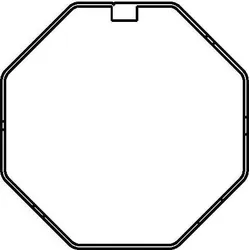 DELTA DORE Telesk.-Achtkantstahlwelle SW60 1,1m-1,85m verz 4040