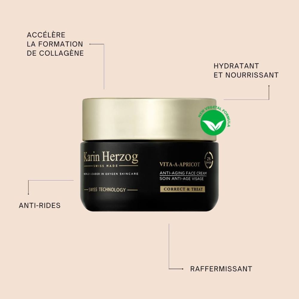 Karin Herzog Crema facial antiedad Vita-a-Apricot 60mL