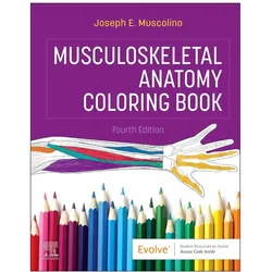 Musculoskeletal Anatomy Colouring Book, Fachbücher von Joseph E. Muscolino