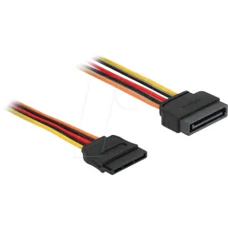 DELOCK 60133 - Verlängerung Power SATA 15 Pin Stecker > SATA 15 Pin Buchse 100
