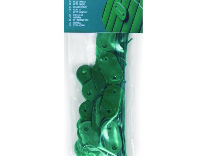 Tie-wraps, tyraps, tie rips of kabelbinders groen