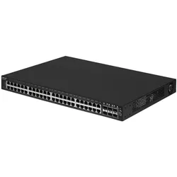 Edimax IGS-5654PLX Netzwerk-Switch Managed Gigabit Ethernet (10/100/1000) Power over Ethernet (PoE) 1U Schwarz