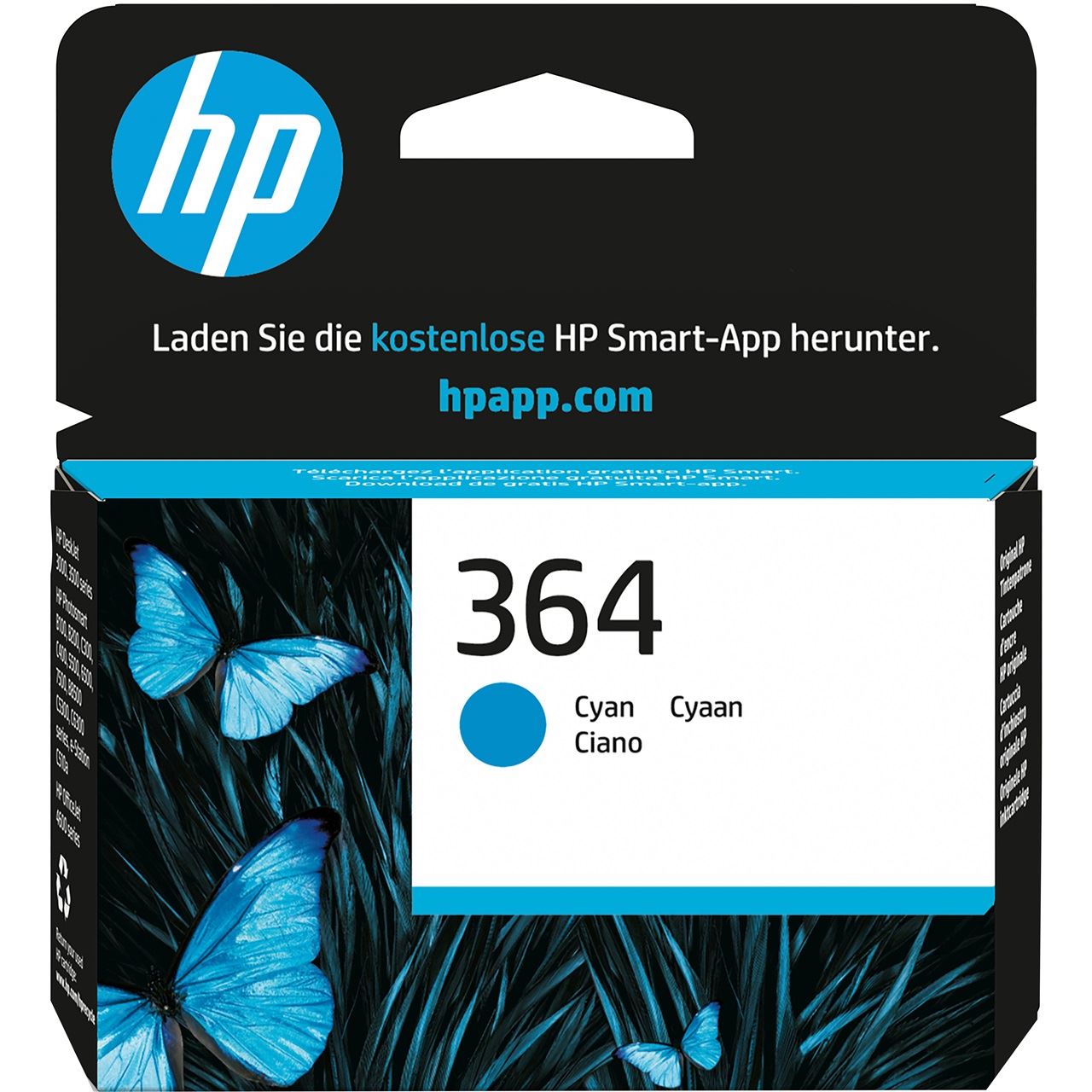HP Tinte 364 CB318EE cyan