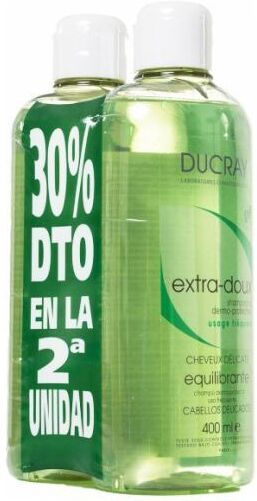 Ducray Balancing Dermoprotective Shampoo 2 x 400 ml