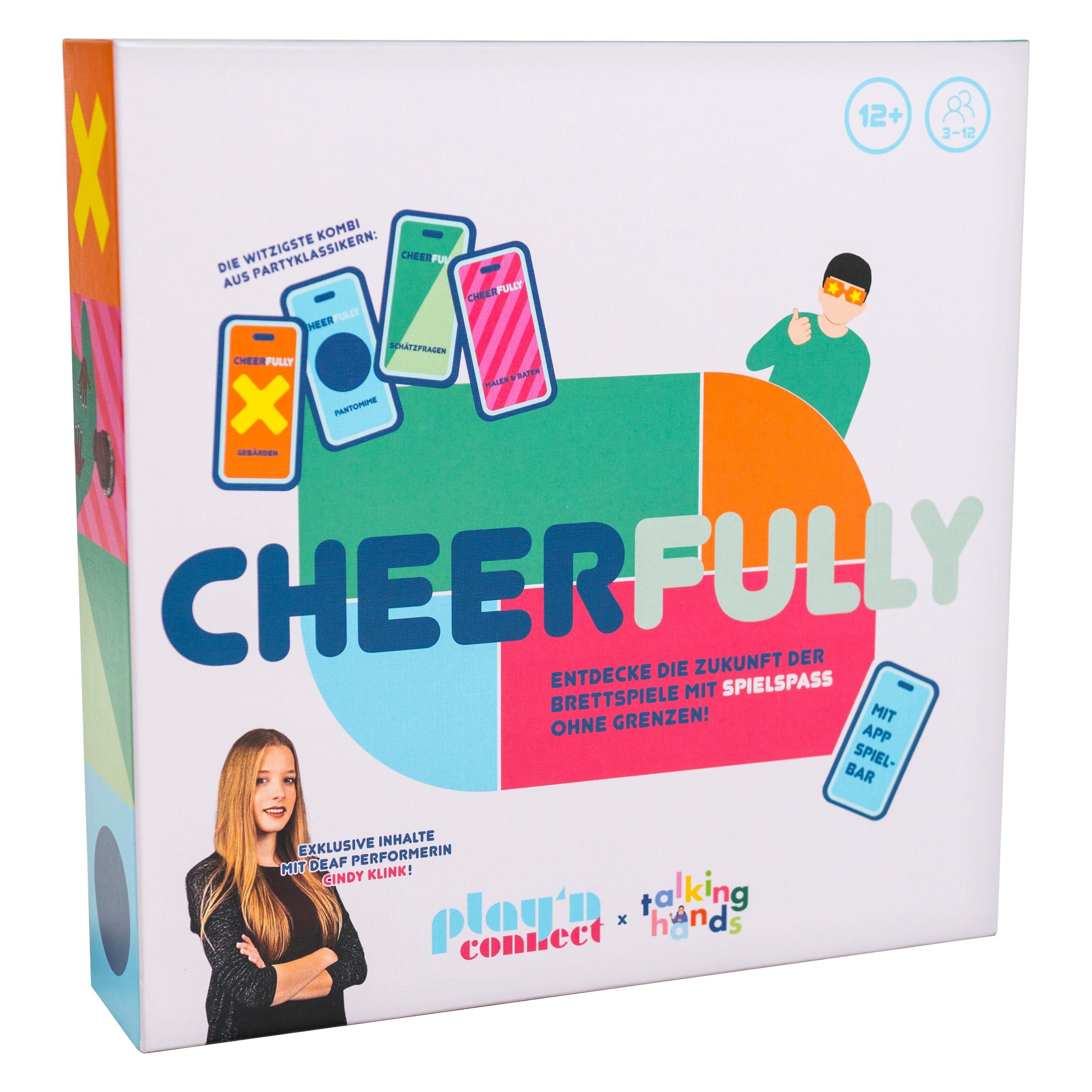 Playnconnect Cheerfully Partyspiel Kids (Deutsch, 3 - 12 Spieler) (CIF-0001)