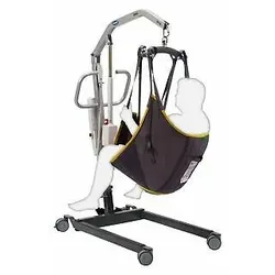 Invacare Hebegurt XL (schwarz) für Patientenlifter Birdie