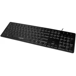 LogiLink ID0138 Tastatur Universal USB Deutsch Schwarz