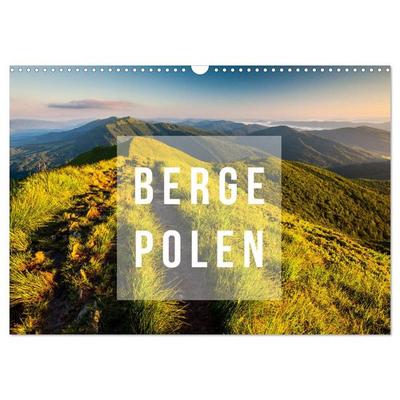 Berge. Polen (Wandkalender 2026 DIN A3 quer), CALVENDO Monatskalender