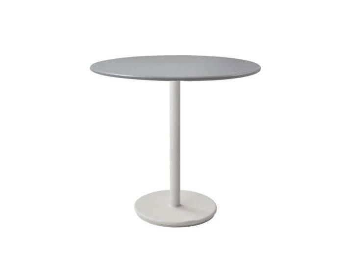 Cane-line Table de café Go Ø80 cm Light grey-white