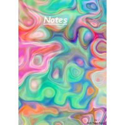 Notizbuch A5 dotted [Color - Farben] Softcover von Daily Paper Design | 80 Seiten | als Tagebuch, Bullet Journal, Notizheft | & aus nachhaltiger und