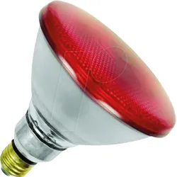 SCHI 393815002 - Infrarot Lampe, E27,  PAR38, 150 W, Rot