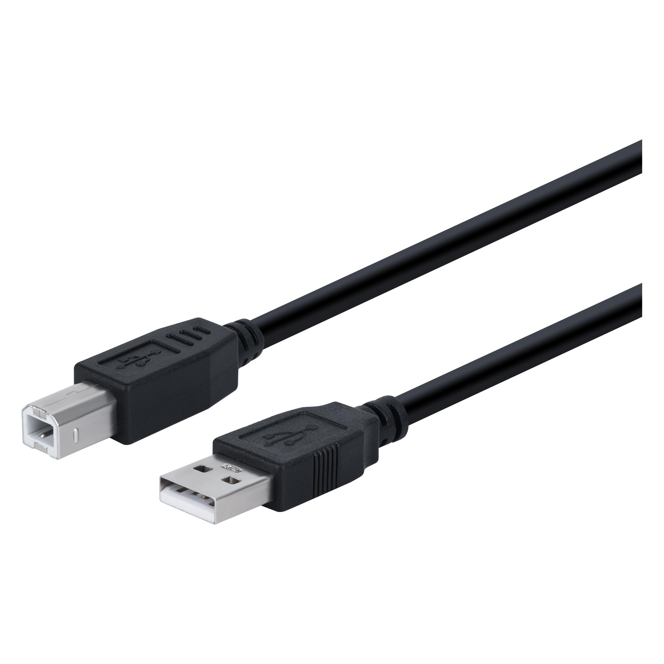 Fuj Tek USB-A to USB-B Cable, 1m (1 m, USB 2.0) (47721491)