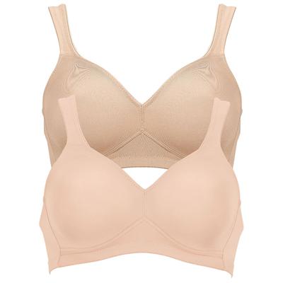Bügelloser BH ANITA "BH ohne Bügel Twin", Damen, Gr. 110, Cup B, beige (desert skin), Stoff, Obermaterial: 70% Polyamid PA. 30% Elasthan EL., BHs