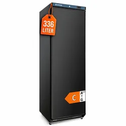 GastroHero Lagertiefkühlschrank ECO 400 336 Liter Weiß Umluftkühlung -23 bis -18 °C automatische Abtauung Gewerbe Tiefkühlschrank