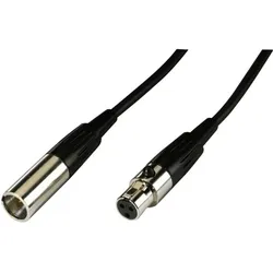 Monacor Mini XLR (5 m, XLR Kabel), Audiokabel