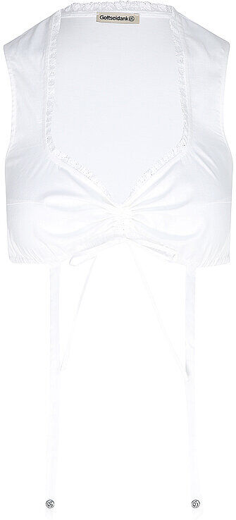 GOTTSEIDANK Dirndlbluse MARESA weiss   44 44