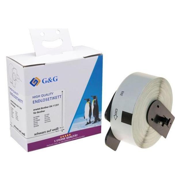 G&G Etiketten 29 x 90 mm 1 St. ET-B-G-11201 Adress-Etiketten (29 mm) (ET-B-G-11201)