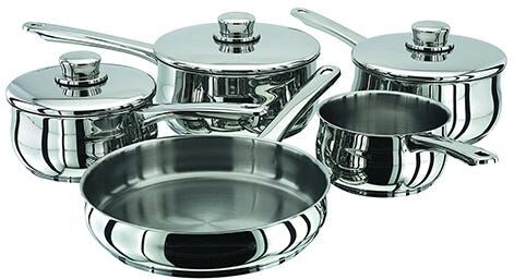 Stellar 1000 Classic 5 Piece Saucepan Set
