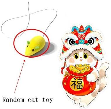 Uplift Picks Self Adhesive Cat Scratcher Mat With Hanging Toy For Wall Furniture Protection b